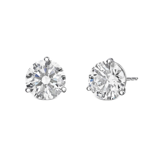 Lab Grown Diamond "Martini" Stud Earrings (F+Color- VS+ Clarity)