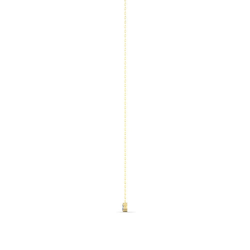 14 Karat Gold Multi-Shape Lab Grown Diamond Necklace 1.50 Carat Weight (F+Color VS+Clarity)