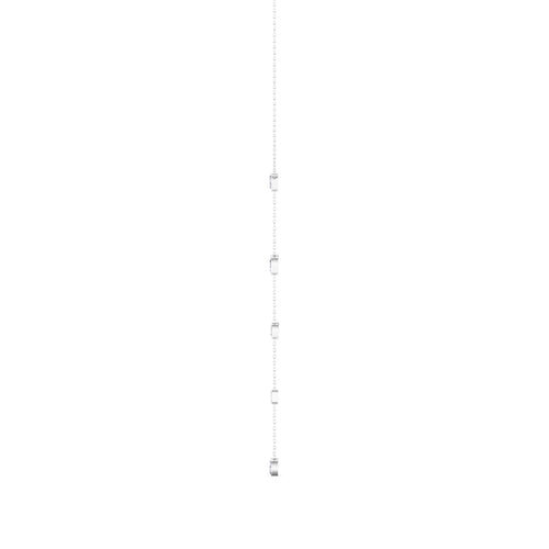 14 karat gold Multi-Shape Lab Grown Diamond Lariat (1.25 Total Carat Weight F+-Color-VS+Clarity