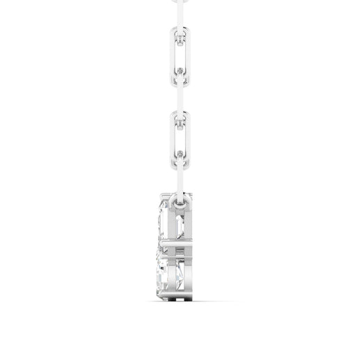14 Karat Gold Multi-Shape Cluster Lab Grown Diamond Necklace - Paul Nudelman Jewellers