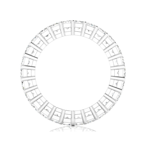 14 Karat Lab Grown Emerald Cut Eternity Band (F+ Color-VS+Clarity) - Paul Nudelman Jewellers