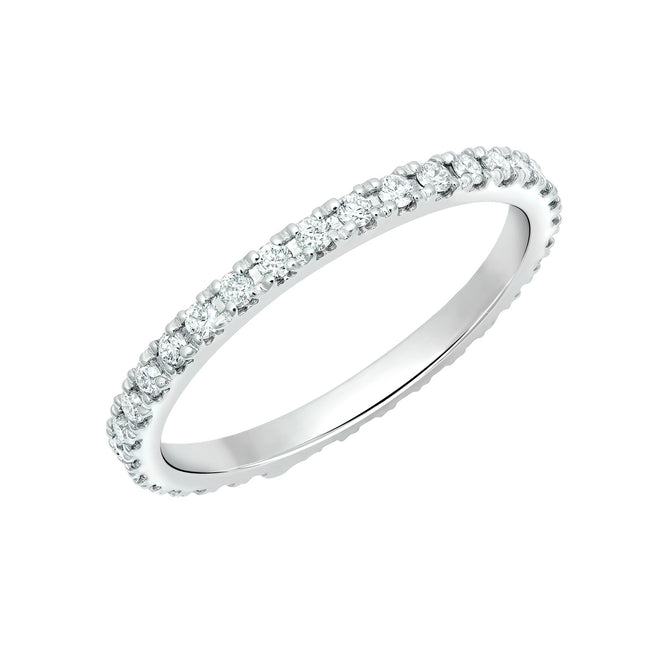 Diamond wedding band