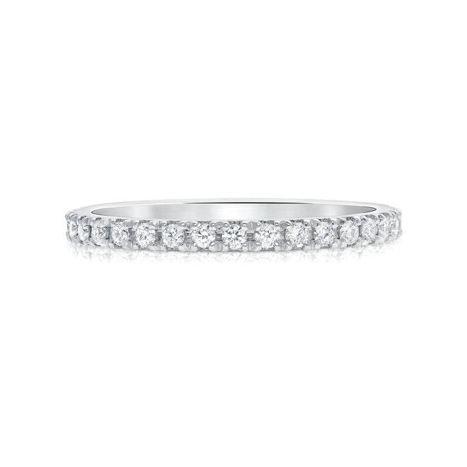 Diamond wedding band