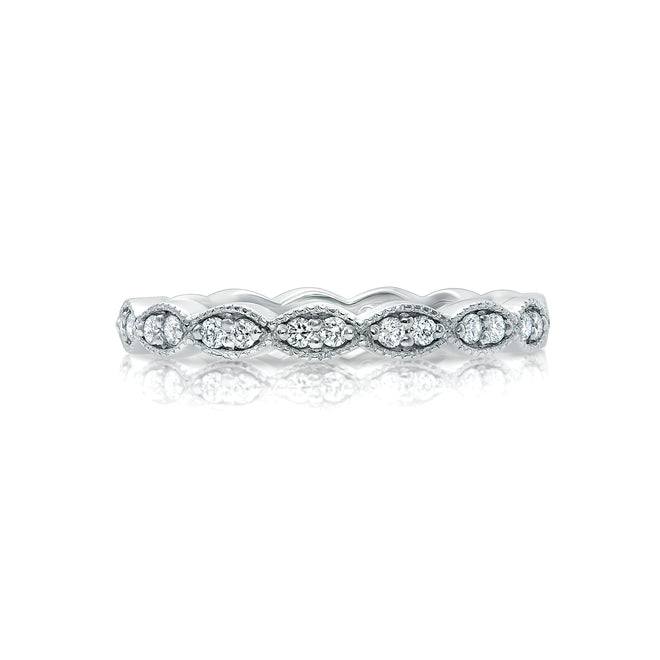 Diamond wedding band