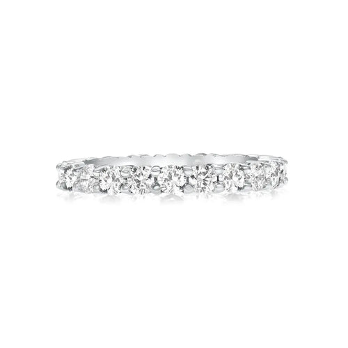 Diamond and Pink Sapphire Wedding Band - Paul Nudelman Jewellers