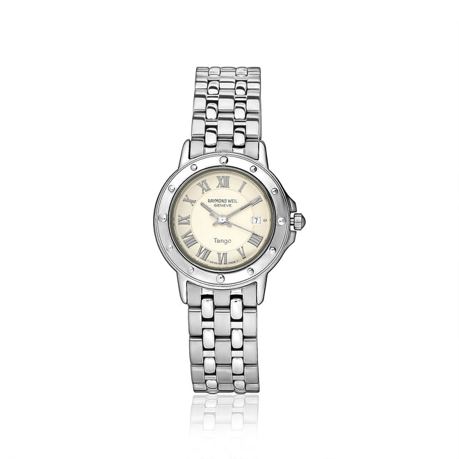 Ladies Raymond Weil Round Tango watch