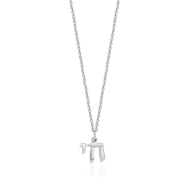 "Chai"pendant in 14 karat gold