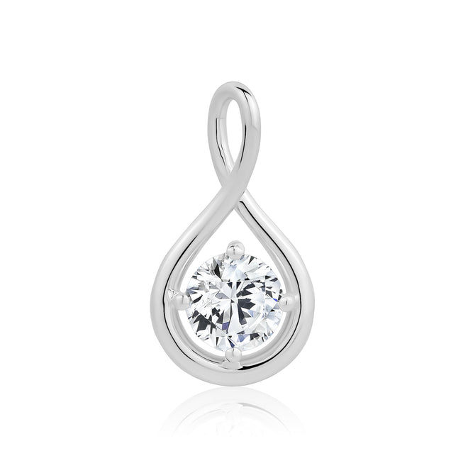 Diamond Twist Pendant