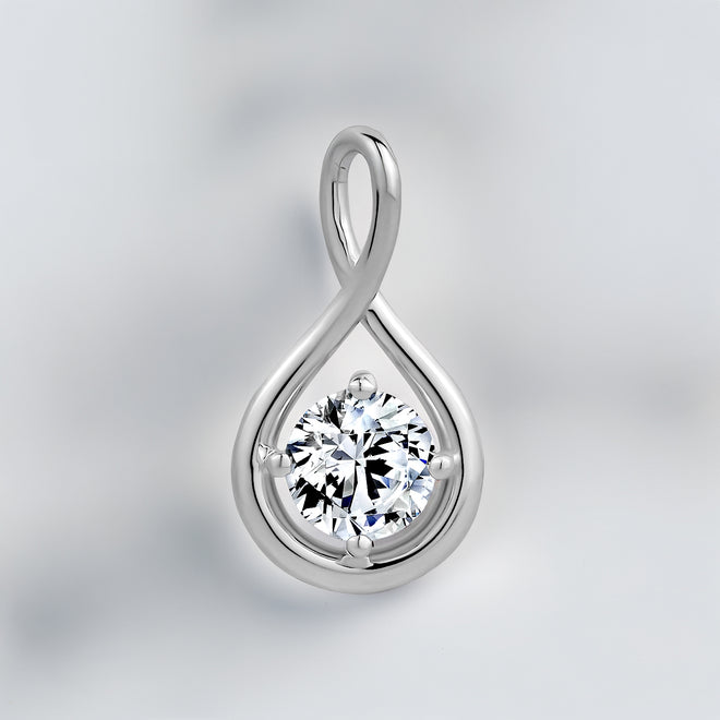 Diamond Twist Pendant