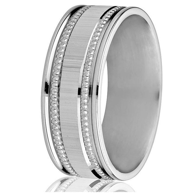 Wedding Ring (14k-8mm) - Paul Nudelman Jewellers