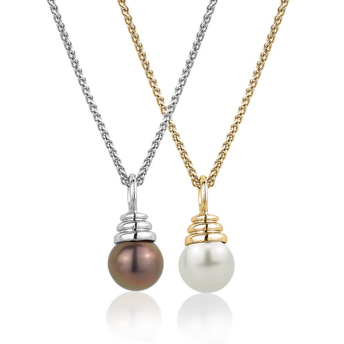 Freshwater pearl pendants